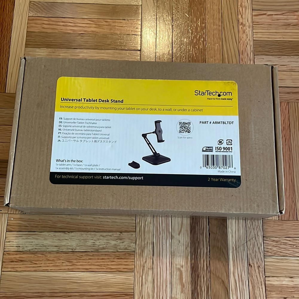 Brand New in box, Universal Tablet Desk Stand